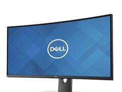 Monitor Curbat LED Dell UltraSharp U3419W, 34 inci, 3440 x 1440p, Panel IPS